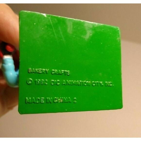 Inspector Gadget Whirlybird Toy Figure Cake Topper Plastic Flexible 1992 NOS - Picture 3 of 12